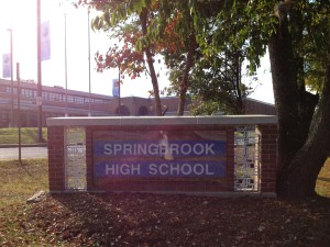 Springbrook High Sign